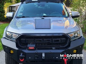 Ford Ranger Flexible Solar Panel Kit - Complete Kit w/ Waterproof Controller + Hood Decal - 2019-2022 - 45W